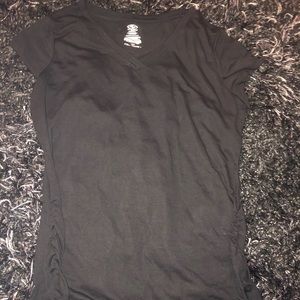 Athletic side ruche 2 T-shirt bundle, BLK/GRY szXL